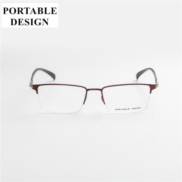 new arrival men style titanium alloy half rim quality eye glasses fashion design men's eyeglasses casual optical frame for men, Black
new arrival men style titanium alloy half rim quality eye glasses fashion design men's eyeglasses casual optical frame for men, Black