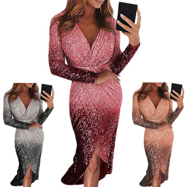 fashion women dresses with sequins 2020 new arrival spring long sleeve designer party dresses 8 colors size s-2xl ph-yf202184, White;black
fashion women dresses with sequins 2020 new arrival spring long sleeve designer party dresses 8 colors size s-2xl ph-yf202184, White;black