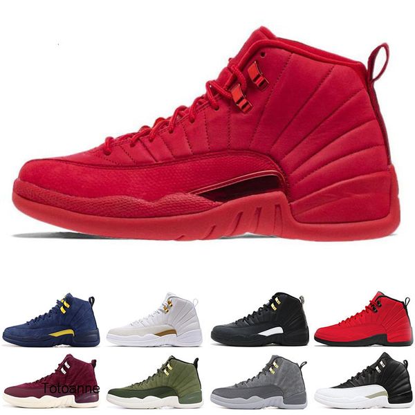 newarrival mens 12 12s basketball shoes gym red bulls flu game university blue college navy dark grey men sports sneakers size 7-13
newarrival mens 12 12s basketball shoes gym red bulls flu game university blue college navy dark grey men sports sneakers size 7-13