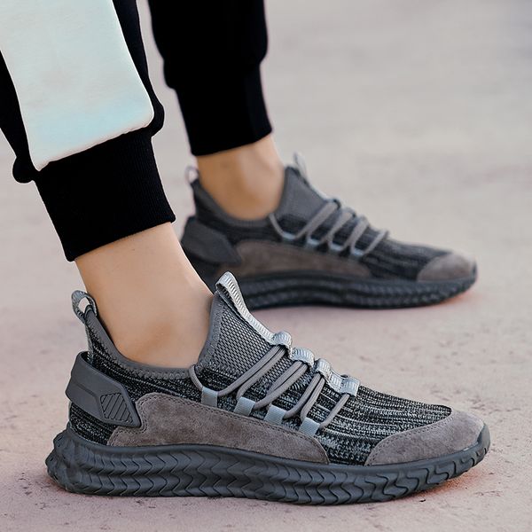 men's sport shoes 2020 new male summer shoes breathable sneakers black mesh men running athletic training sneakers
men's sport shoes 2020 new male summer shoes breathable sneakers black mesh men running athletic training sneakers