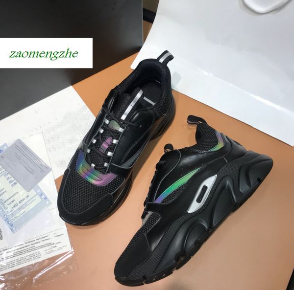 b22 technical knit and calfskin sneaker women casual breathable nesh sports luxury designer shoes speed trainer nen fashion sneaker n40, Black
b22 technical knit and calfskin sneaker women casual breathable nesh sports luxury designer shoes speed trainer nen fashion sneaker n40, Black