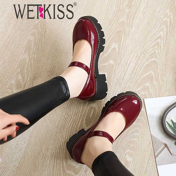 wetkiss mary janes насосы обувь женщина сладкий круглый каблук обувь женщины пряжка ремень платформа коренастый каблук дамы насосы, Black
wetkiss mary janes насосы обувь женщина сладкий круглый каблук обувь женщины пряжка ремень платформа коренастый каблук дамы насосы, Black