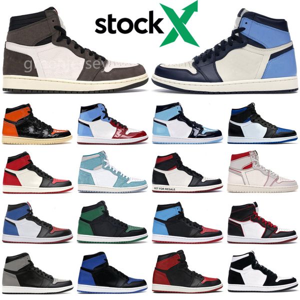 jumpman 1 1s basketball shoes chicago obsidian royal toe court purple pine green unc patent high men women trainers sneakers size 36-45
jumpman 1 1s basketball shoes chicago obsidian royal toe court purple pine green unc patent high men women trainers sneakers size 36-45