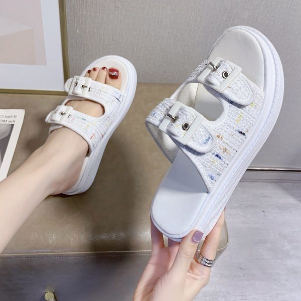 house slippers platform female shoes slides summer woman med shose women 2020 beach flat soft fabric pu, Black 
house slippers platform female shoes slides summer woman med shose women 2020 beach flat soft fabric pu, Black