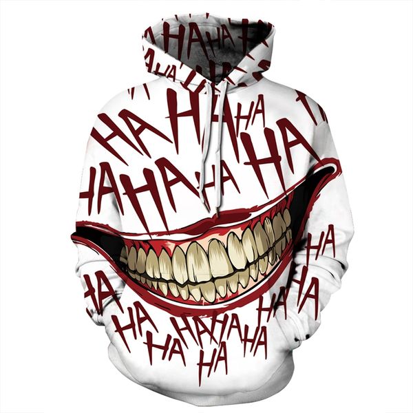 new clown venom hoodies unicorn animal unique pullovers women men 3d print pullovers outerwear sweatshirts casual, Black
new clown venom hoodies unicorn animal unique pullovers women men 3d print pullovers outerwear sweatshirts casual, Black