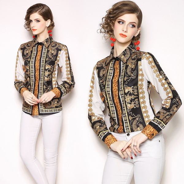 new paisley print vintage blouses plus size women luxury designer long sleeve shirt spring autumn winter elegant ladies runway, White
new paisley print vintage blouses plus size women luxury designer long sleeve shirt spring autumn winter elegant ladies runway, White