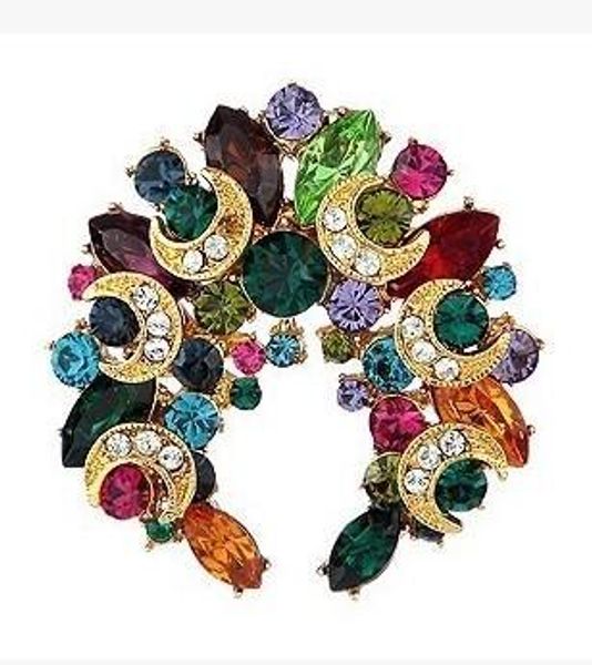 more color diamond flower moon women's chest brooch ( 35mm*35mm ) (xgspc, Gray
more color diamond flower moon women's chest brooch ( 35mm*35mm ) (xgspc, Gray