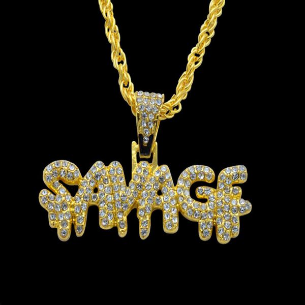 hip hop necklace brass gold color iced out chains micro pave cubic zircon savage pendant necklace charm for men gifts, Silver
hip hop necklace brass gold color iced out chains micro pave cubic zircon savage pendant necklace charm for men gifts, Silver