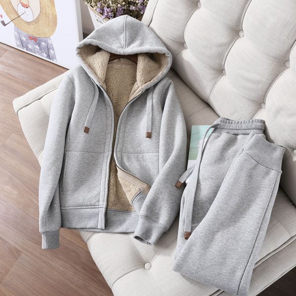 women's hoodies & sweatshirts autumn winter plus velvet long sleeve sweatshirt sportswear warm women oversized jacket hk180, Black
women's hoodies & sweatshirts autumn winter plus velvet long sleeve sweatshirt sportswear warm women oversized jacket hk180, Black
