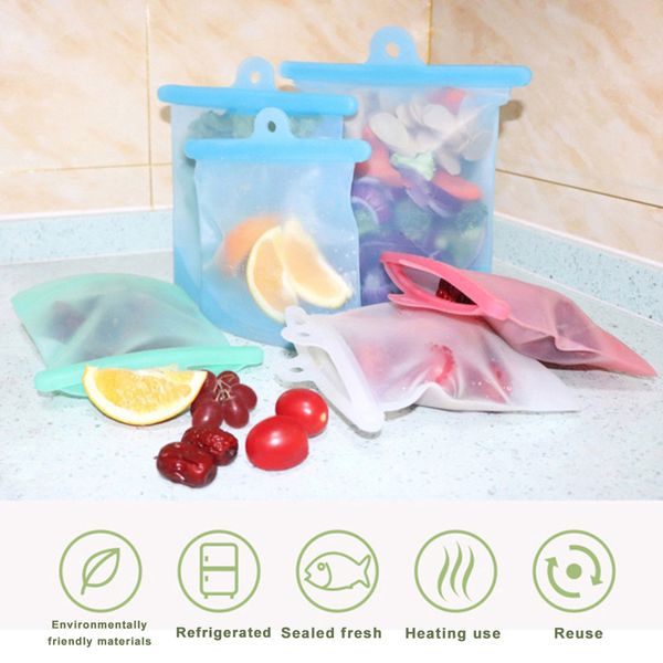 leak-proof silicone bags reusable silicone storage bag ziplock bags containers for fruit snack vegetables
leak-proof silicone bags reusable silicone storage bag ziplock bags containers for fruit snack vegetables