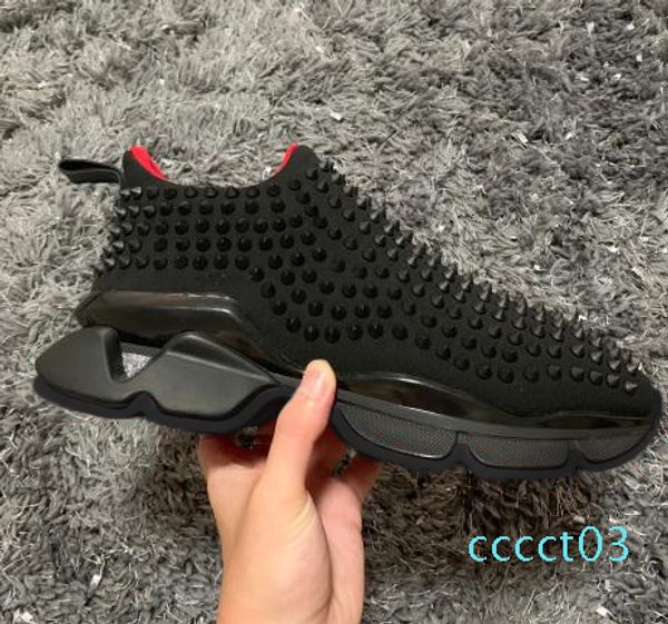 fashion luxury red bottom men women casual spikes rivets rhinestone dress party walking shoes sneakers chaussures de sport 35-46 ct03, Black
fashion luxury red bottom men women casual spikes rivets rhinestone dress party walking shoes sneakers chaussures de sport 35-46 ct03, Black