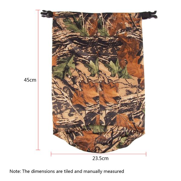 new portable 8l camouflage waterproof bag storage dry outdoor canoe kayak rafting camping climbing hike waterbag
new portable 8l camouflage waterproof bag storage dry outdoor canoe kayak rafting camping climbing hike waterbag