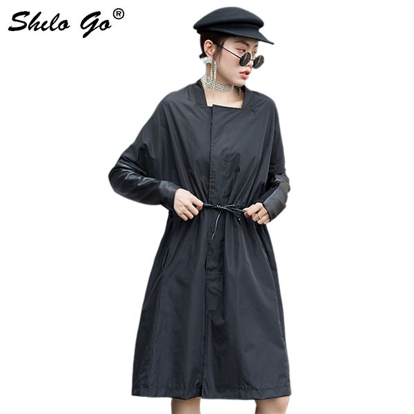 genuine leather trench elegant square neck batwing sleeve long coat women autumn office lady drap belted pocket a line outwear, Tan;black
genuine leather trench elegant square neck batwing sleeve long coat women autumn office lady drap belted pocket a line outwear, Tan;black