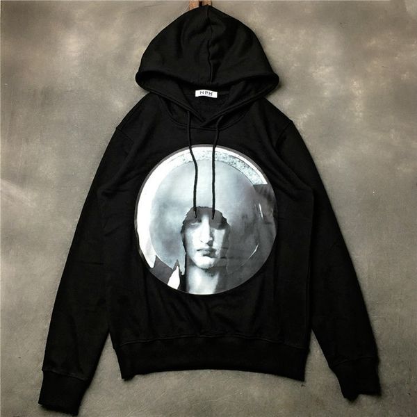 мужские дизайнерские толстовки givh17 новый модный бренд класса люкс halo темный девственница статуя печатных шляпа гвардии, Black 
мужские дизайнерские толстовки givh17 новый модный бренд класса люкс halo темный девственница статуя печатных шляпа гвардии, Black