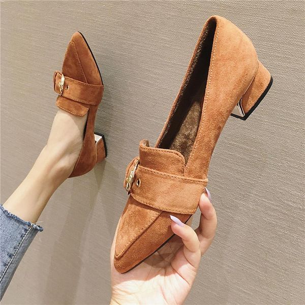 loafers fur 2019 women shoes casual female sneakers pointed toe all-match autumn women's heels dress fall on heels nurse new, Black
loafers fur 2019 women shoes casual female sneakers pointed toe all-match autumn women's heels dress fall on heels nurse new, Black