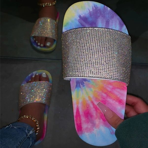 women's new outdoor sandals 2020 rhinestone flat bottom wild sandals and slippers female rainbow bottom large size word drag
women's new outdoor sandals 2020 rhinestone flat bottom wild sandals and slippers female rainbow bottom large size word drag