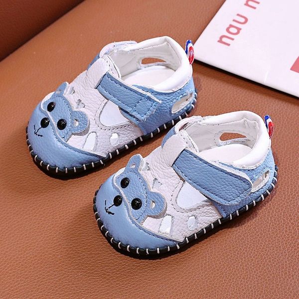 cz3es leather hollowed-out summer sandals children's children's baotou baby toddler shoes 0-1-2 years old anti-skid soft bottom ba, Black;red
cz3es leather hollowed-out summer sandals children's children's baotou baby toddler shoes 0-1-2 years old anti-skid soft bottom ba, Black;red