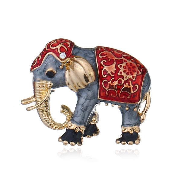 european and american fashion jewelry high-grade temperament cloisonne animal pin lovely elephant brooch, Gray
european and american fashion jewelry high-grade temperament cloisonne animal pin lovely elephant brooch, Gray