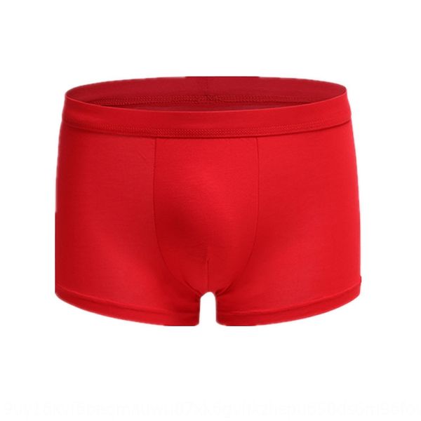 men's pure shorts and cotton red underwear unprinted four-corner shorts natural year's flat-angle ice silk red underwear, Black;white
men's pure shorts and cotton red underwear unprinted four-corner shorts natural year's flat-angle ice silk red underwear, Black;white