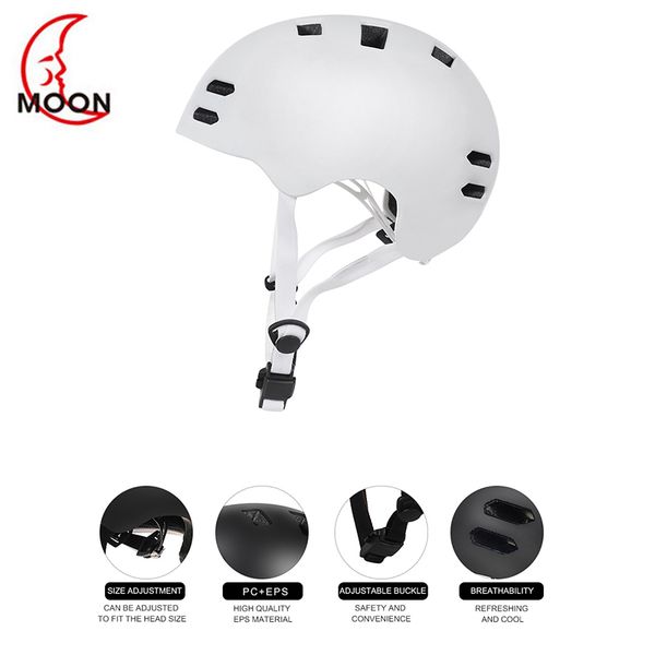 moon men skate helmet ultralight integrally-molded security skate helmet women ventilation comfortable protect
moon men skate helmet ultralight integrally-molded security skate helmet women ventilation comfortable protect