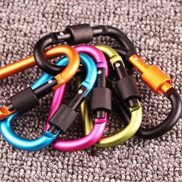 1000pcs/lot 7.8cm aluminum carabiner d-ring key chain clip camping keyring snap hook outdoor travel kit
1000pcs/lot 7.8cm aluminum carabiner d-ring key chain clip camping keyring snap hook outdoor travel kit