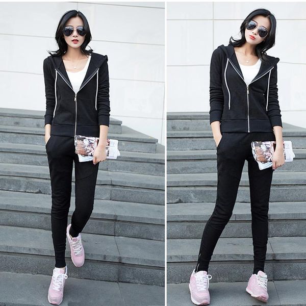 spring autumn tracksuit long sleeve sweatshirts casual women clothing 3 piece sets women shirt +coat +pants sporting suit female convention, Gray
spring autumn tracksuit long sleeve sweatshirts casual women clothing 3 piece sets women shirt +coat +pants sporting suit female convention, Gray