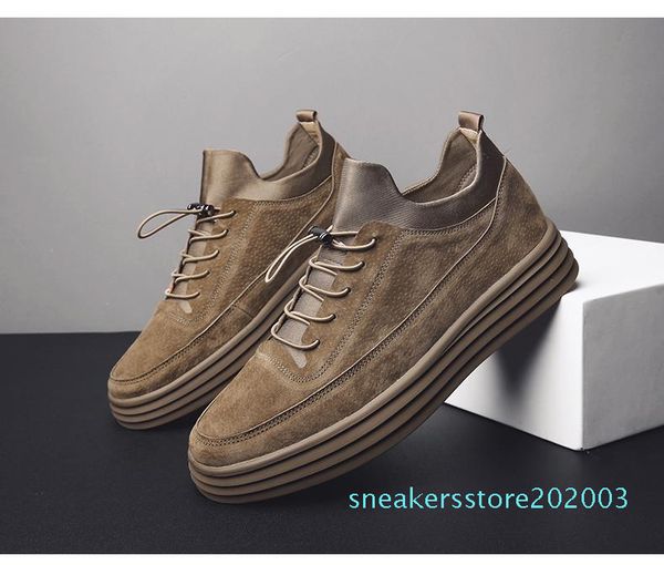 2019 fashion spring shoes thick bottom high board shoes for the south korean version of young fashion male students with casual shoes s03, Black
2019 fashion spring shoes thick bottom high board shoes for the south korean version of young fashion male students with casual shoes s03, Black