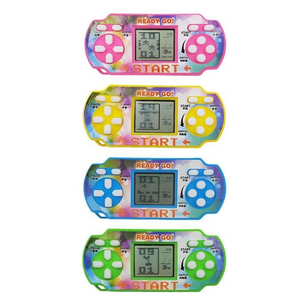 1pcs portable mini tetris game console lcd handheld game players children educational anti-stress electronic toys random color
1pcs portable mini tetris game console lcd handheld game players children educational anti-stress electronic toys random color
