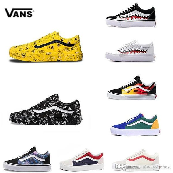 2020 va old skool men women casual shoes rock flame yacht club sharktooth peanuts skateboard mens canvas skate sneakers slip on, Black
2020 va old skool men women casual shoes rock flame yacht club sharktooth peanuts skateboard mens canvas skate sneakers slip on, Black