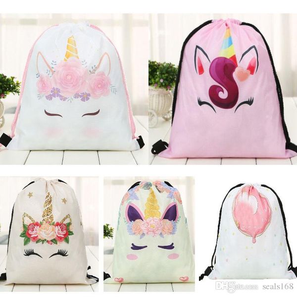 3d unicorn backpack bag print drawstring bag shopping daily necessities children toys storage bag 5 styles randomly mix hh9-2327
3d unicorn backpack bag print drawstring bag shopping daily necessities children toys storage bag 5 styles randomly mix hh9-2327