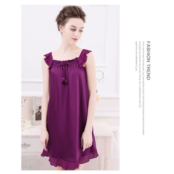 2018 summer new fashion ladies sleepwear nighties silk nightgowns female women nightdress negligees plus size l xl 2xl, Black;red
2018 summer new fashion ladies sleepwear nighties silk nightgowns female women nightdress negligees plus size l xl 2xl, Black;red