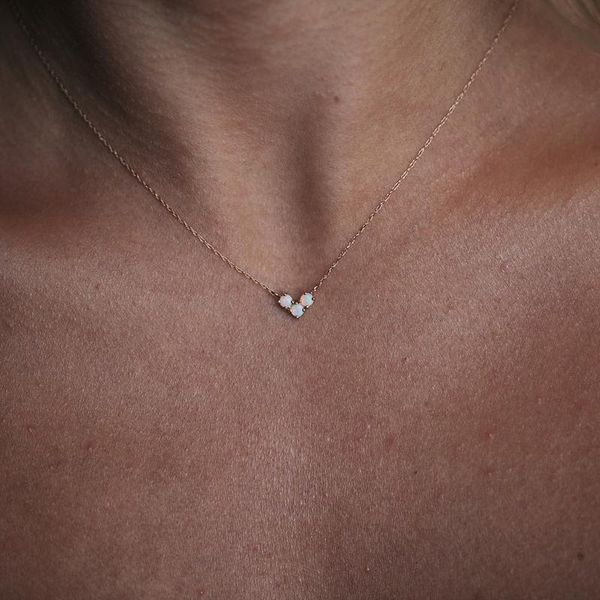 three stone simple stone necklace white fire opal italy silver 925 chain elegant minimal adorable charming necklaces
three stone simple stone necklace white fire opal italy silver 925 chain elegant minimal adorable charming necklaces