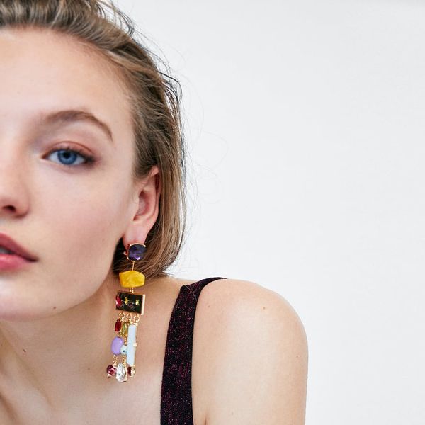 bohemian charm multicolored dangle earrings wedding long crystal beads drop earrings for women wholesale, Golden
bohemian charm multicolored dangle earrings wedding long crystal beads drop earrings for women wholesale, Golden