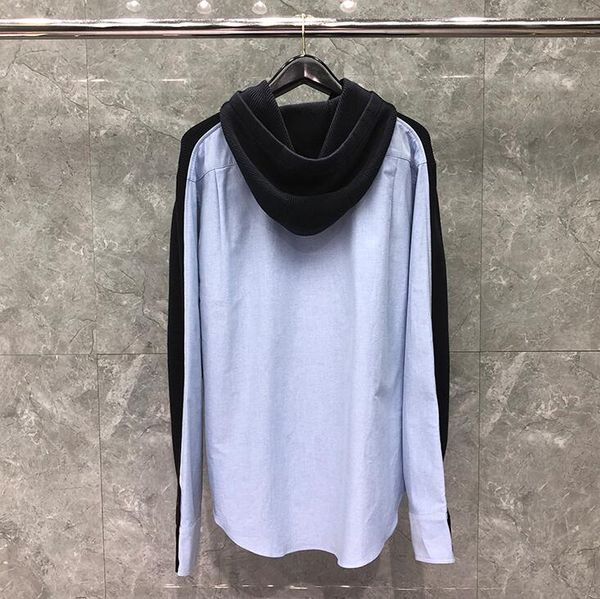 2020 мода tb бренд свитера мужчины slim fit пуловер с капюшоном одежда пэчворк твердая шерсть весна осень повседневное пальто, White;black
2020 мода tb бренд свитера мужчины slim fit пуловер с капюшоном одежда пэчворк твердая шерсть весна осень повседневное пальто, White;black