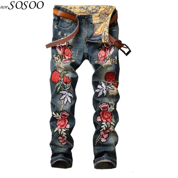 brand jeans men denim flowers of embroidery designer jeans men classic and fashion #0791, Blue
brand jeans men denim flowers of embroidery designer jeans men classic and fashion #0791, Blue