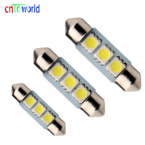 100x bright white led car c5w 3 smd 3smd 31mm 36mm 39mm 41mm dc 12v festoon interior dome light lamp turn signal bulb
100x bright white led car c5w 3 smd 3smd 31mm 36mm 39mm 41mm dc 12v festoon interior dome light lamp turn signal bulb