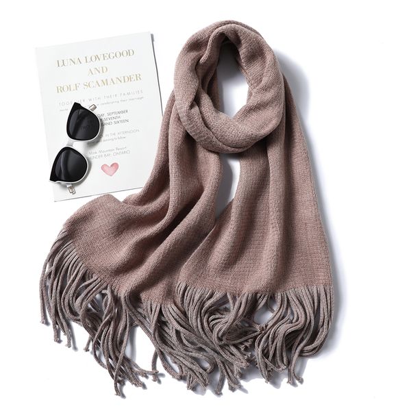 2020 new winter cashmere scarves for women fashion knit thick warm shawls and wraps lady pashmina long size bandana foulard t200407, Blue;gray
2020 new winter cashmere scarves for women fashion knit thick warm shawls and wraps lady pashmina long size bandana foulard t200407, Blue;gray