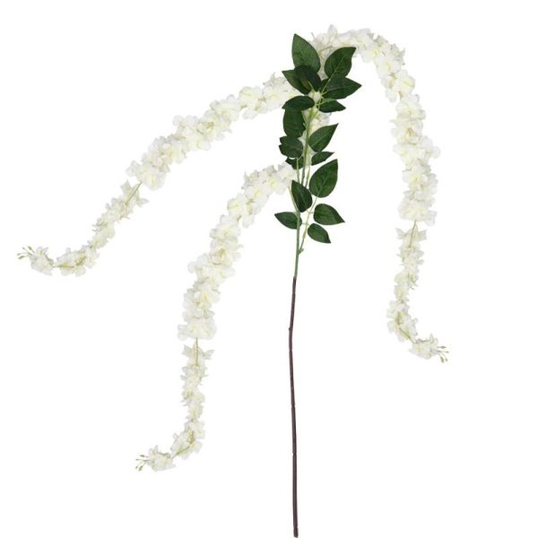 simulated wisteria flowers decor hydrangea strings hanging pendants lifelike wisteria flowers imitation flower decor for wedding
simulated wisteria flowers decor hydrangea strings hanging pendants lifelike wisteria flowers imitation flower decor for wedding