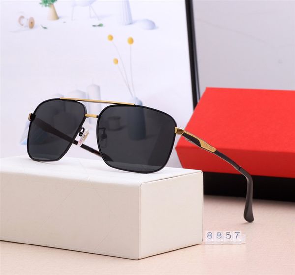 fashion sunglasses mens square glasses 8857 luxury designer blue sunglasses lens driving polarized vacation essential travel style epcl, White;black
fashion sunglasses mens square glasses 8857 luxury designer blue sunglasses lens driving polarized vacation essential travel style epcl, White;black