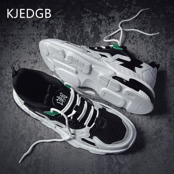 kjedgb 2019 thick-soled men's sneakers trend sell breathable mesh casual shoes loafers platform sneaker trainers footwear, Black
kjedgb 2019 thick-soled men's sneakers trend sell breathable mesh casual shoes loafers platform sneaker trainers footwear, Black