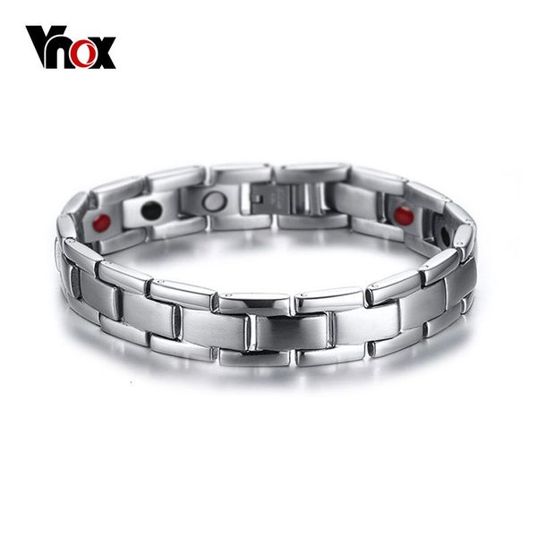 vnox health care bracelet bangle magnet germanium titanium metal men jewelry, Golden;silver
vnox health care bracelet bangle magnet germanium titanium metal men jewelry, Golden;silver