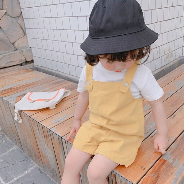 fashion baby girls overalls summer cool solid denim rompers toddler kids cute pants jumpsuit clothes, Blue 
fashion baby girls overalls summer cool solid denim rompers toddler kids cute pants jumpsuit clothes, Blue