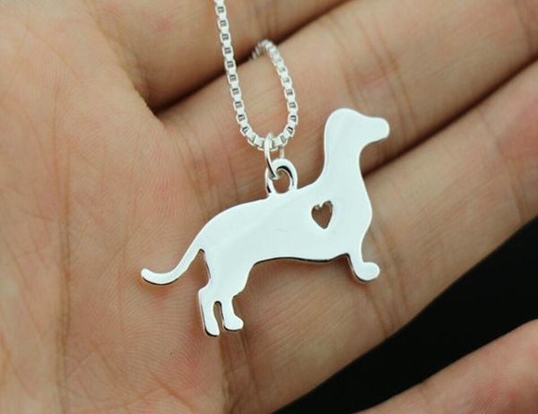 1pcs summer fashion cute dachshund necklace metal cartoon dog pendant jewelry silver/gold colors plated
1pcs summer fashion cute dachshund necklace metal cartoon dog pendant jewelry silver/gold colors plated