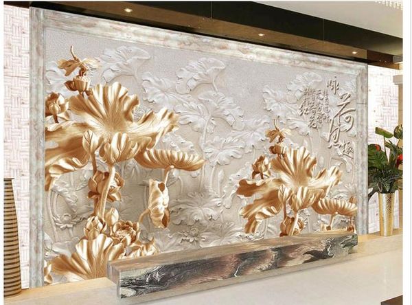 интересный лотос тиснением тв фон обои обои дизайнеры домашнего декора 
интересный лотос тиснением тв фон обои обои дизайнеры домашнего декора