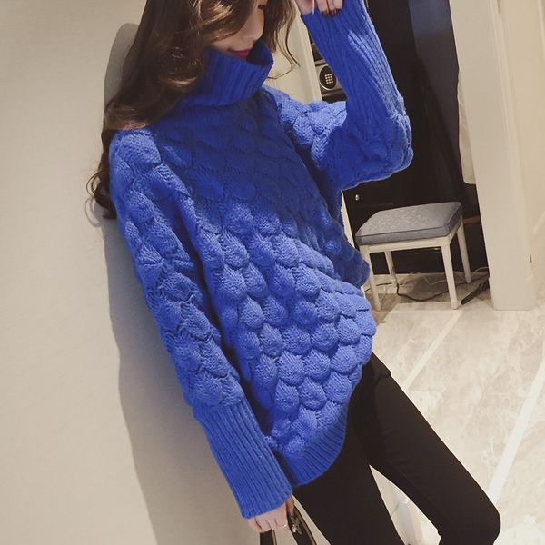new lady turtleneck pure color warm sweater knitting female loose thin slim pullovers clothes fashion style sweater, White;black
new lady turtleneck pure color warm sweater knitting female loose thin slim pullovers clothes fashion style sweater, White;black