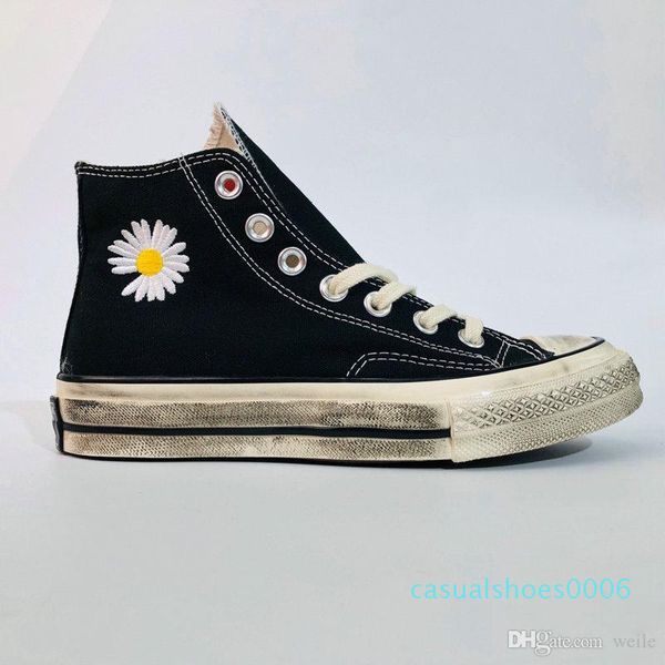 gd x peaceminusone skateboarding chuck 1970 fashion designer black daisy mens women classic 1970s casual canvas shoes size 35-44 c06
gd x peaceminusone skateboarding chuck 1970 fashion designer black daisy mens women classic 1970s casual canvas shoes size 35-44 c06