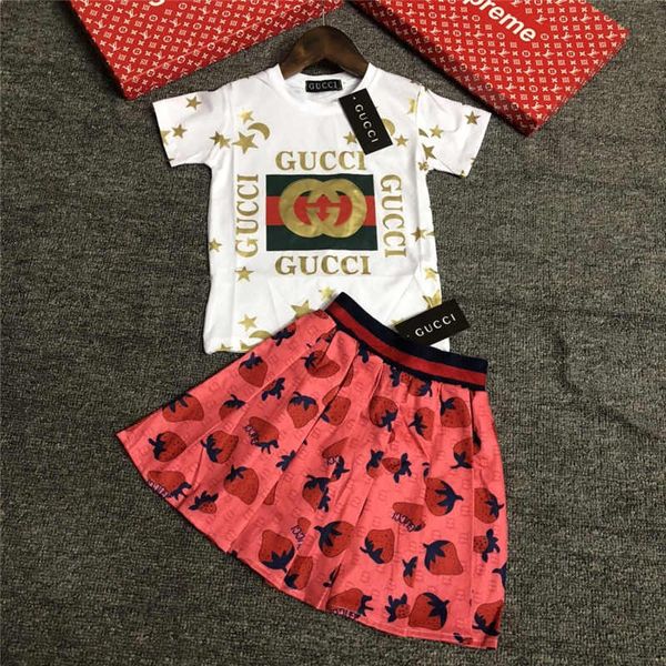 2020new children's short sleeve two-piece suit191123#00016, White
2020new children's short sleeve two-piece suit191123#00016, White