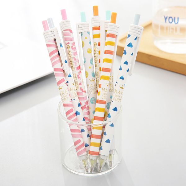 4 pcs/lot 0.7mm colorful geometry mechanical pencil automatic pen kawaii student school office stationery escolar papelaria, Blue;orange
4 pcs/lot 0.7mm colorful geometry mechanical pencil automatic pen kawaii student school office stationery escolar papelaria, Blue;orange