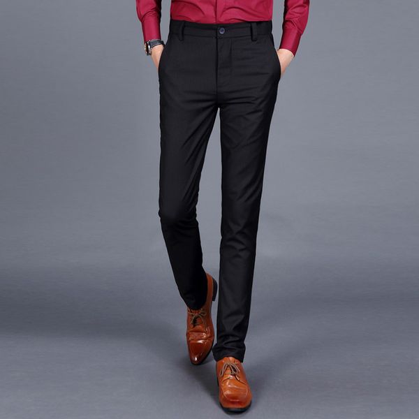 autumn mens black suit pants fashion slim business formal trousers men straight dress pants male plus size classic office, White;black
autumn mens black suit pants fashion slim business formal trousers men straight dress pants male plus size classic office, White;black