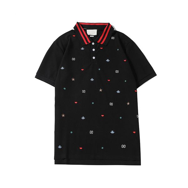 spring summer luxury designer polo shirts casual polos brand t shirts men polo tshirts snake bee embroidery high street mens polos t-shirt, White;black
spring summer luxury designer polo shirts casual polos brand t shirts men polo tshirts snake bee embroidery high street mens polos t-shirt, White;black